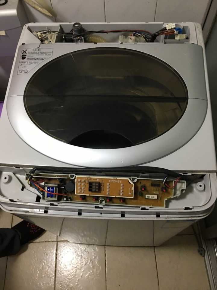 维修经验三洋洗衣机不定时关机维修