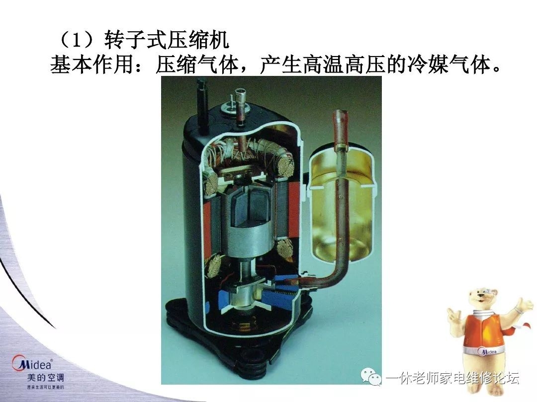 美的家用空调压缩机维修培训