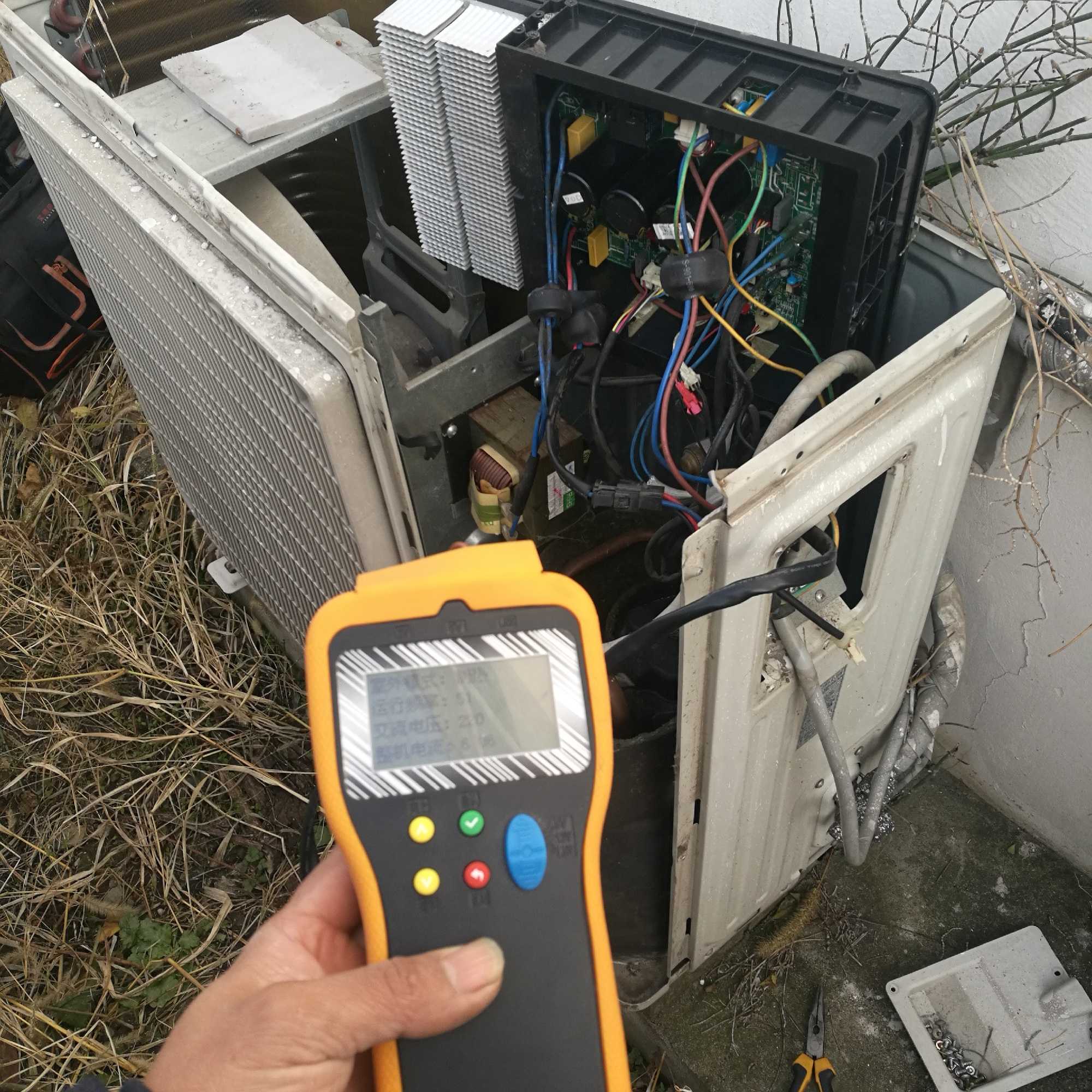 美的变频空调p4维修