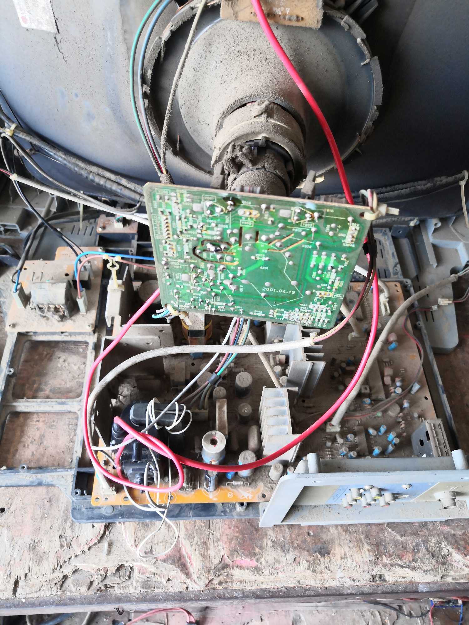 crt电视高压包改装代换