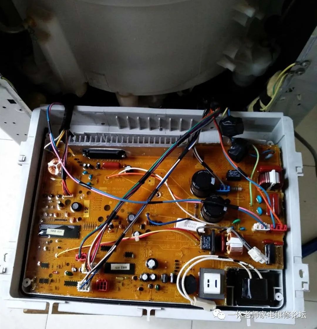 三洋xqb60-b830s变频直驱全洗衣机排水,脱水后排水阀不关闭.